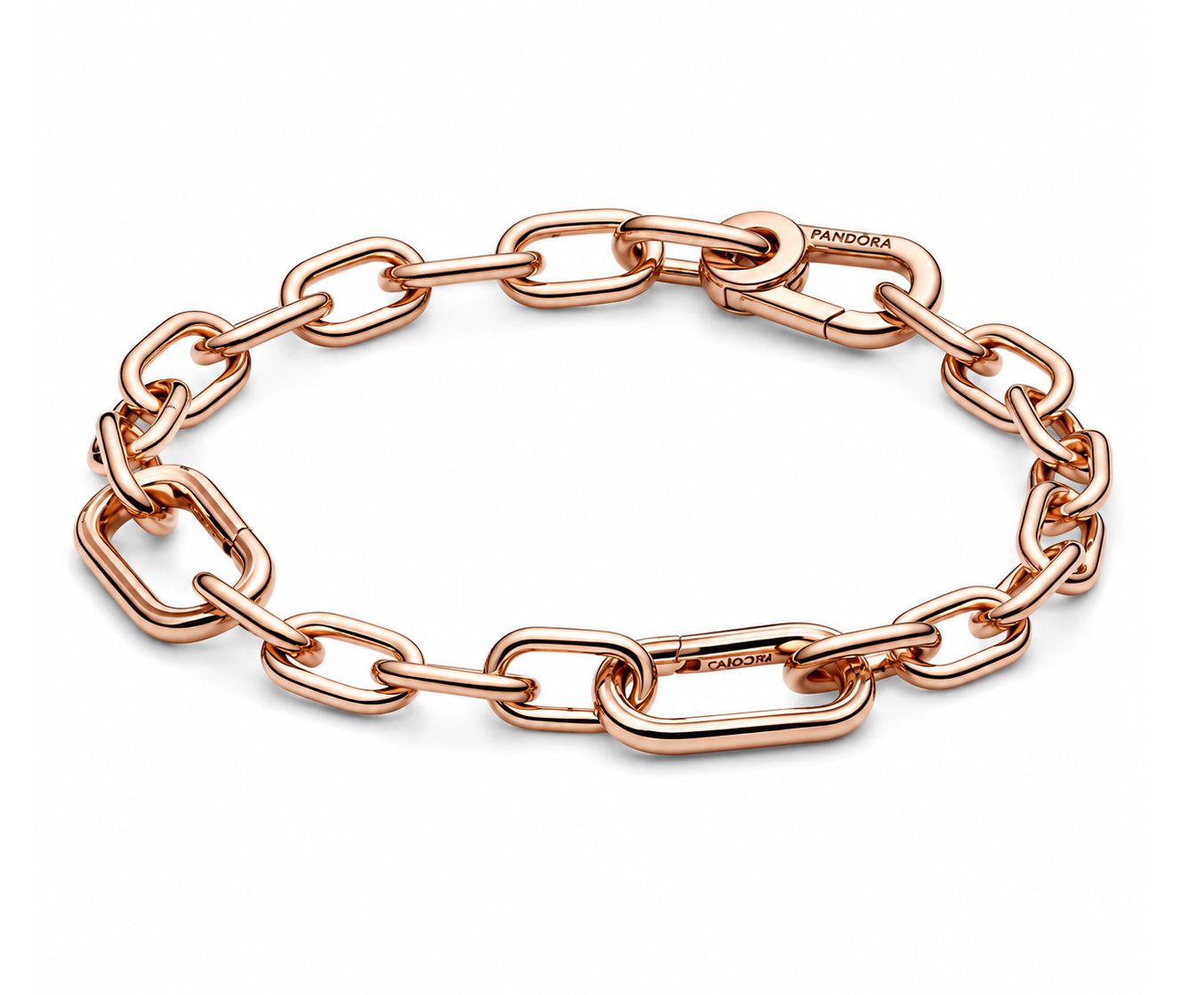 Pandora ME Small-Link Chain Bracelet Rose Gold- 589662C00