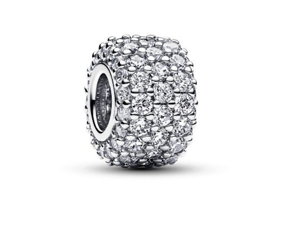 Sparkling Pavé Triple-row Charm-792820C01