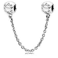 Pandora Logo Safety Chain Charm - 791877-05
