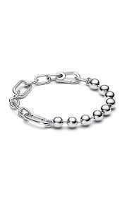 Metal Bead &amp; Link Chain Bracelet  - 592793C00