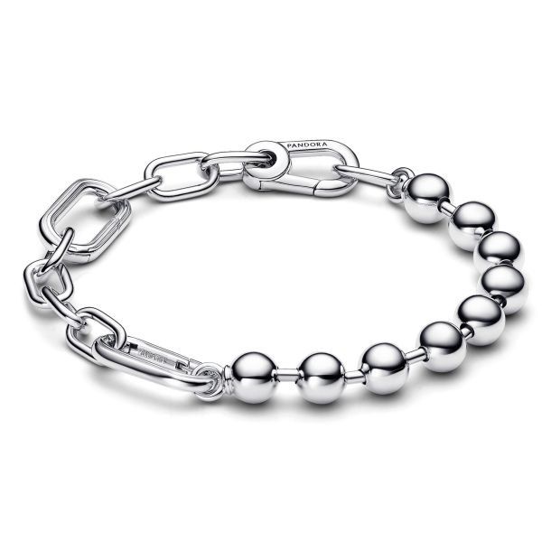Metal Bead &amp; Link Chain Bracelet  - 592793C00