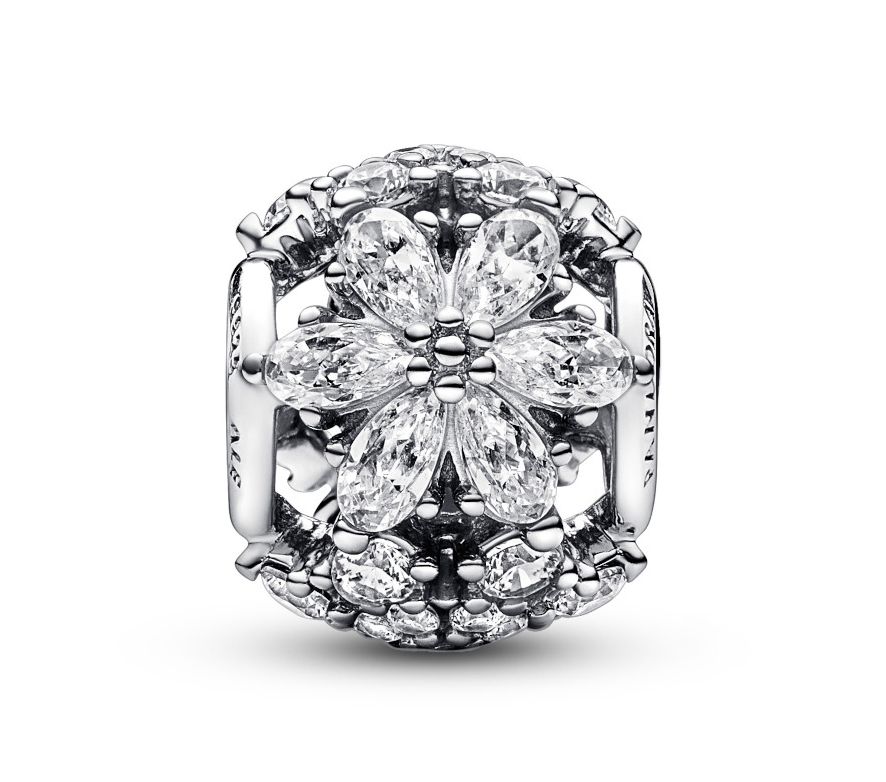 Sparkling Herbarium Cluster Round Charm-792383C01