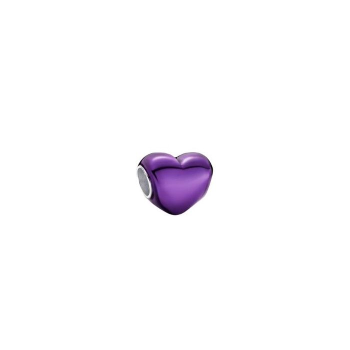 Metallic Purple Heart Charm - 793337C01