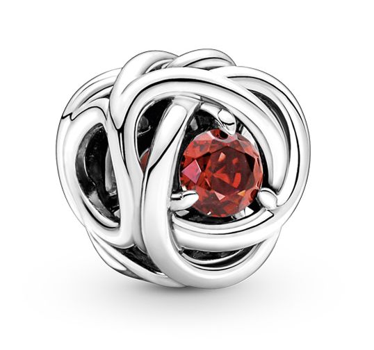 July Birthstone Eternity Circle Charm-790065C01