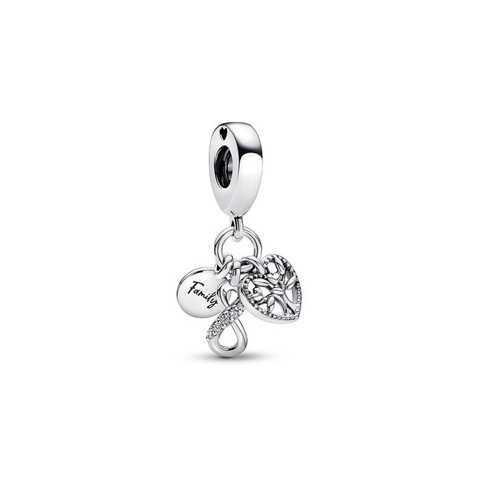 Family Infinity Triple Dangle Charm - 792201C01