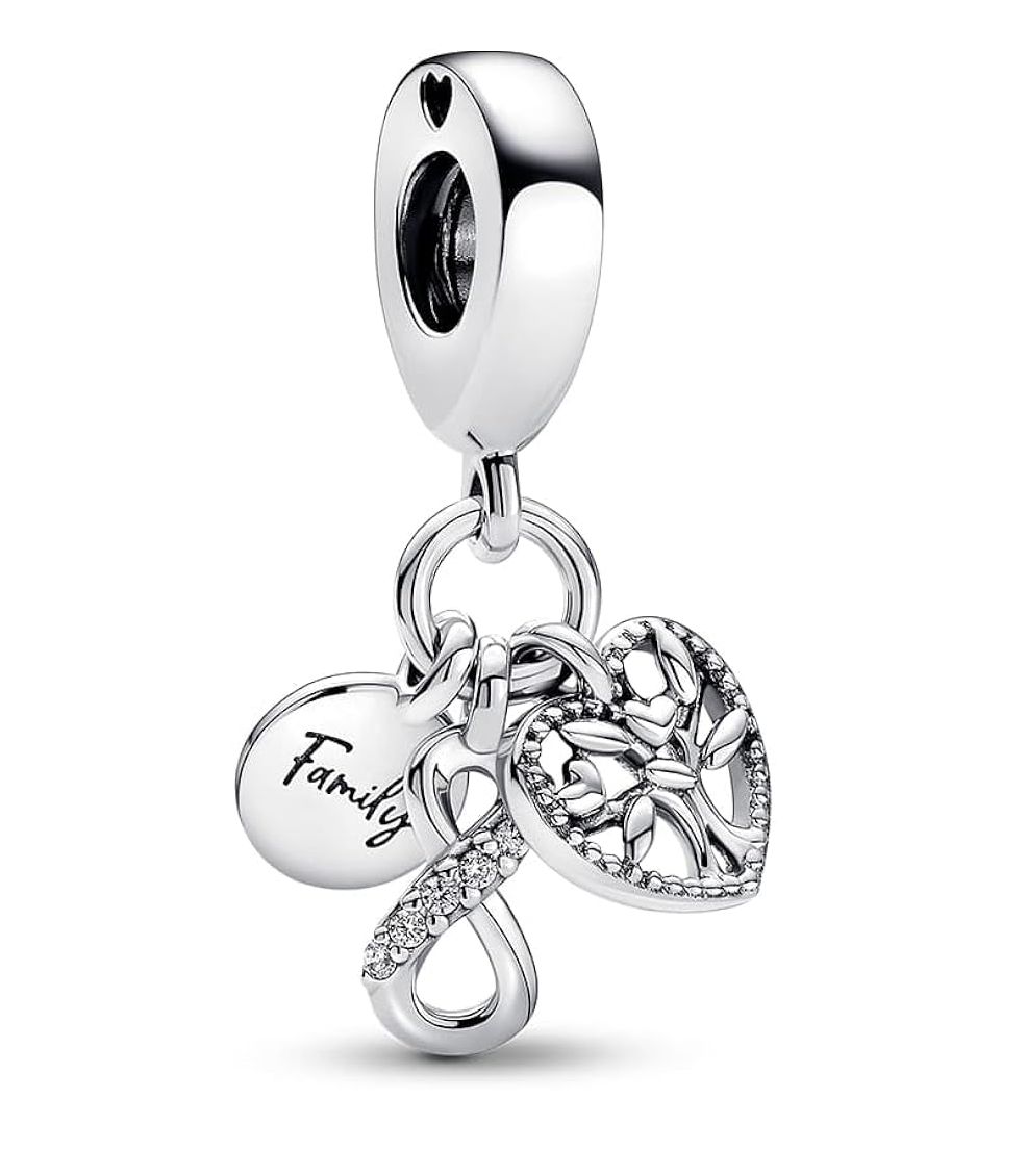 Family Infinity Triple Dangle Charm-792201C01