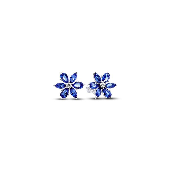 Blue Herbarium Cluster Stud Earrings - 292407C01