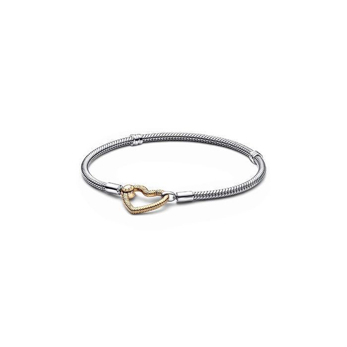 Heart Closure Snake Chain Bracelet  - 569539C00