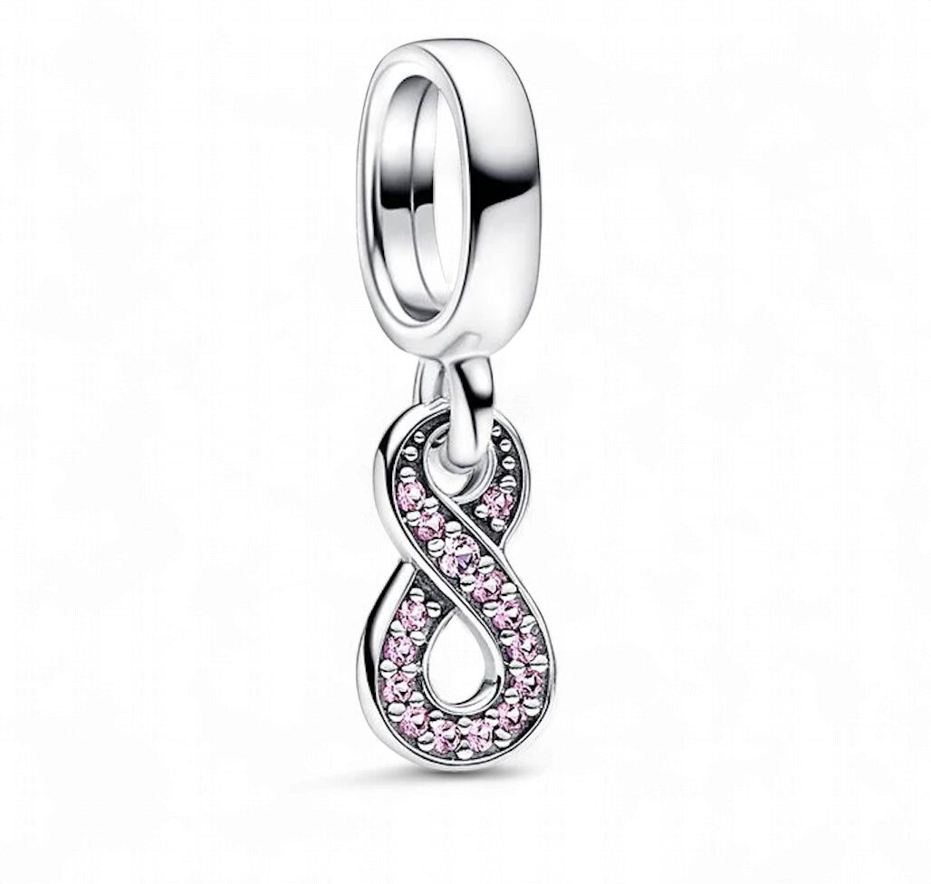 Sparkling Infinity Dangle Charm-792766C01