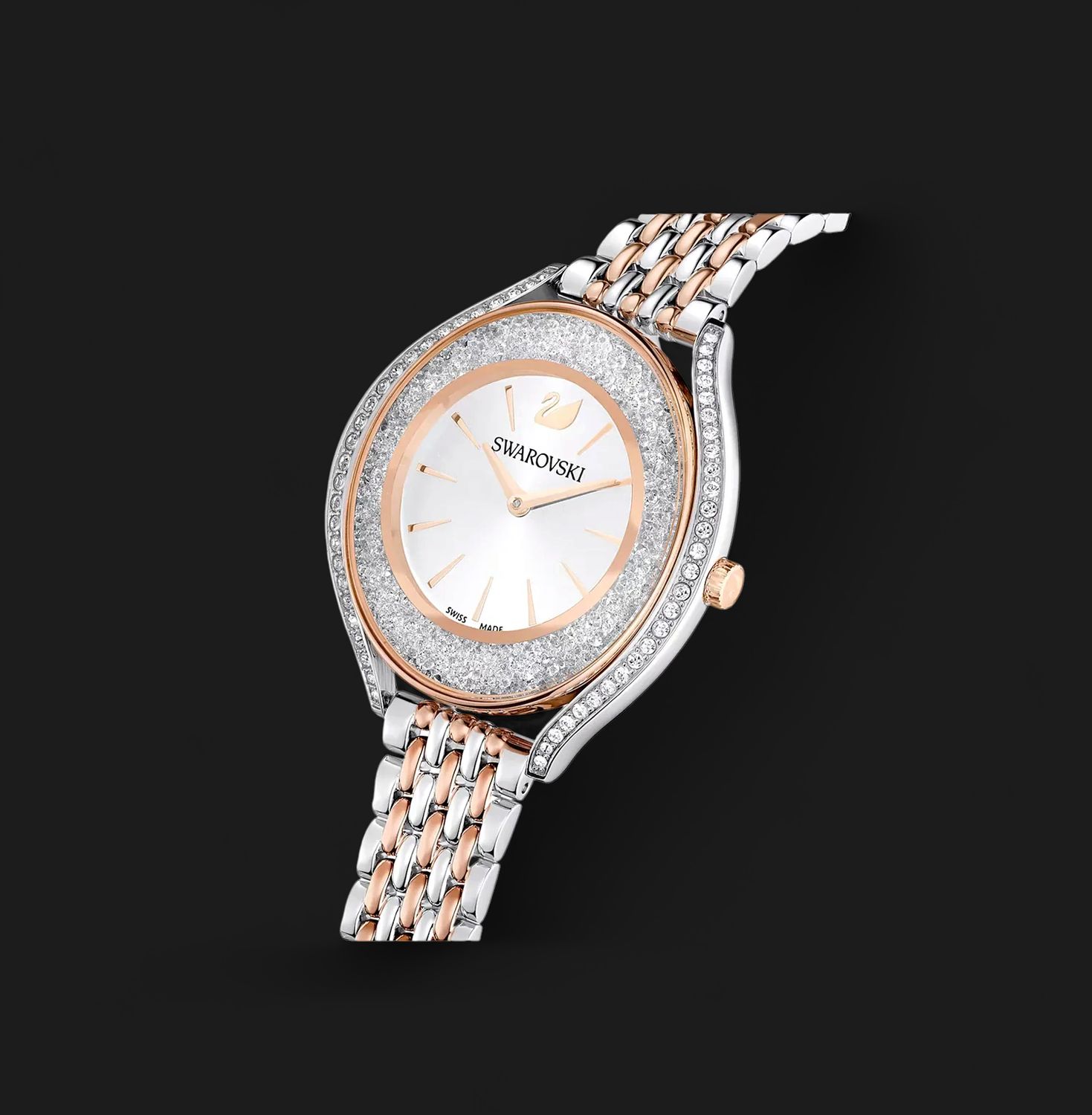 Crystalline Aura Rose Gold Watch -  5519459
