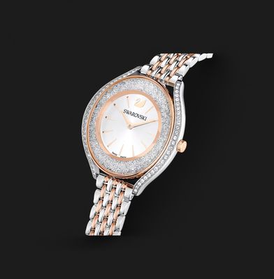 Crystalline Aura Rose Gold Watch-5519459