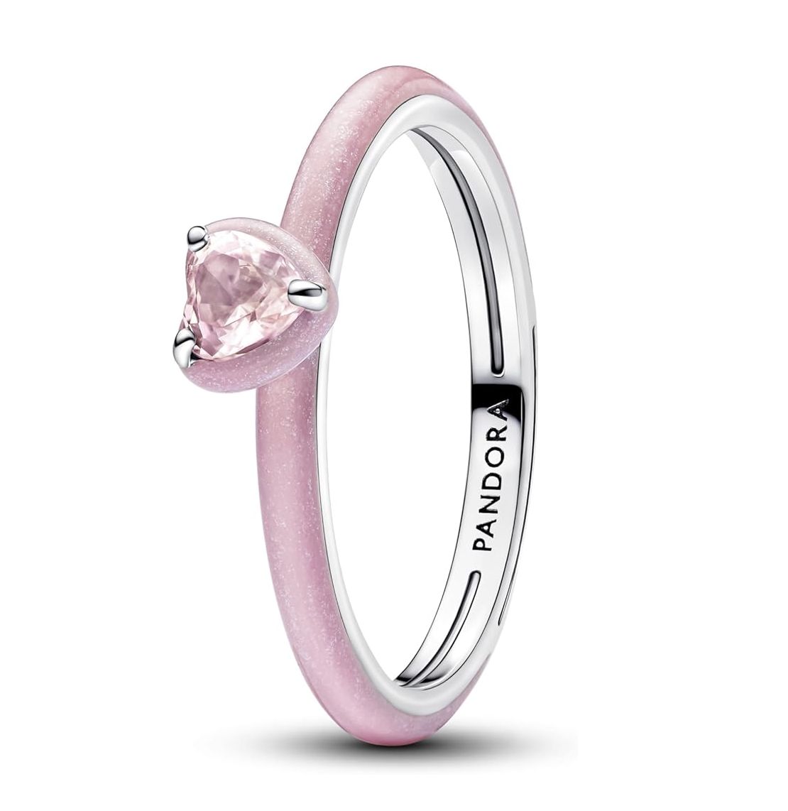 Pink Chakra Heart Ring-193088C02
