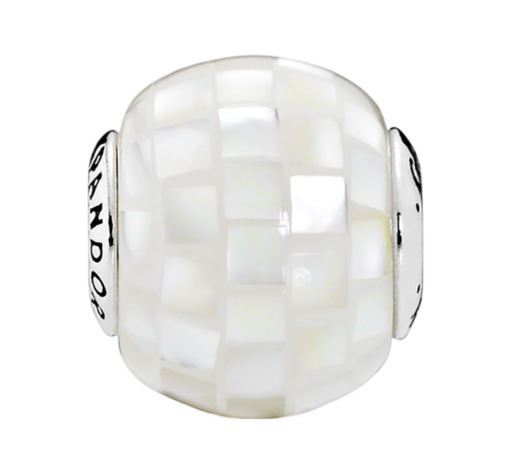 Generosity Mother of Pearl Mosaic Charm - 796079MMW