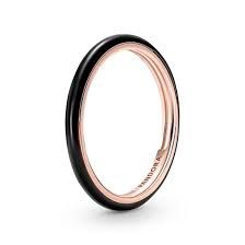 Pandora ME Black Enamel Ring  - 189655C01