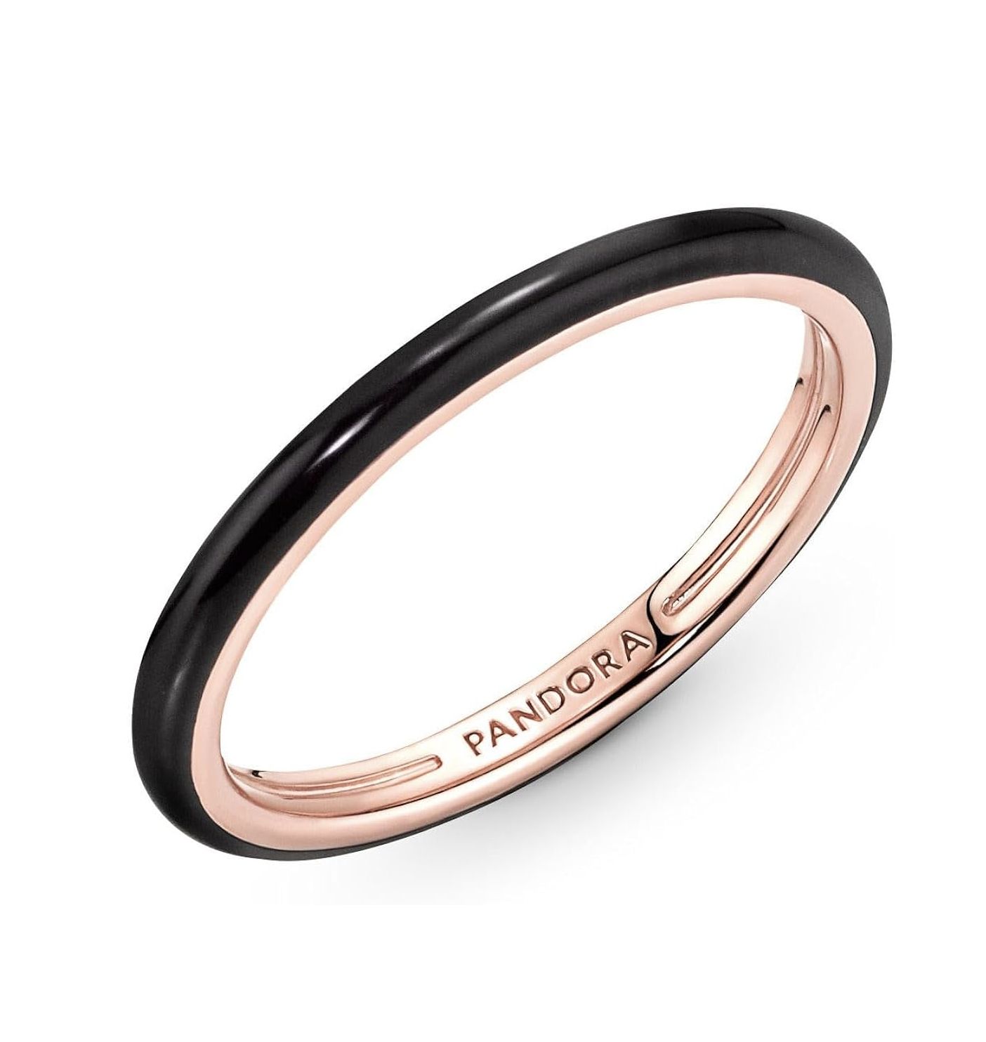 Pandora ME Black Enamel Ring  - 189655C01