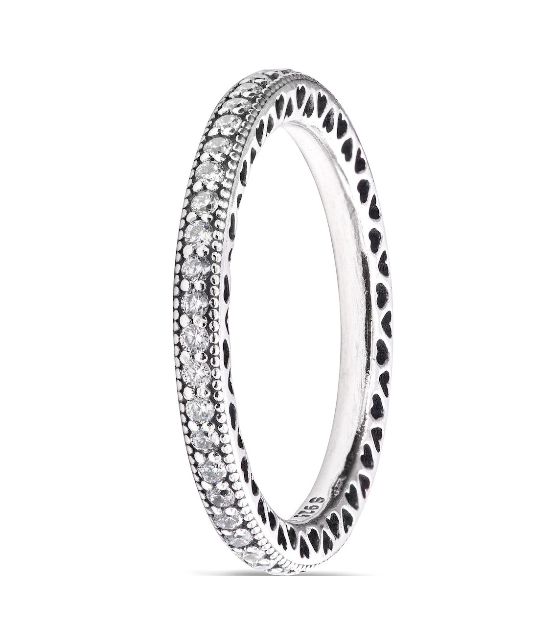 Sparkle &amp; Hearts Ring-190963CZ