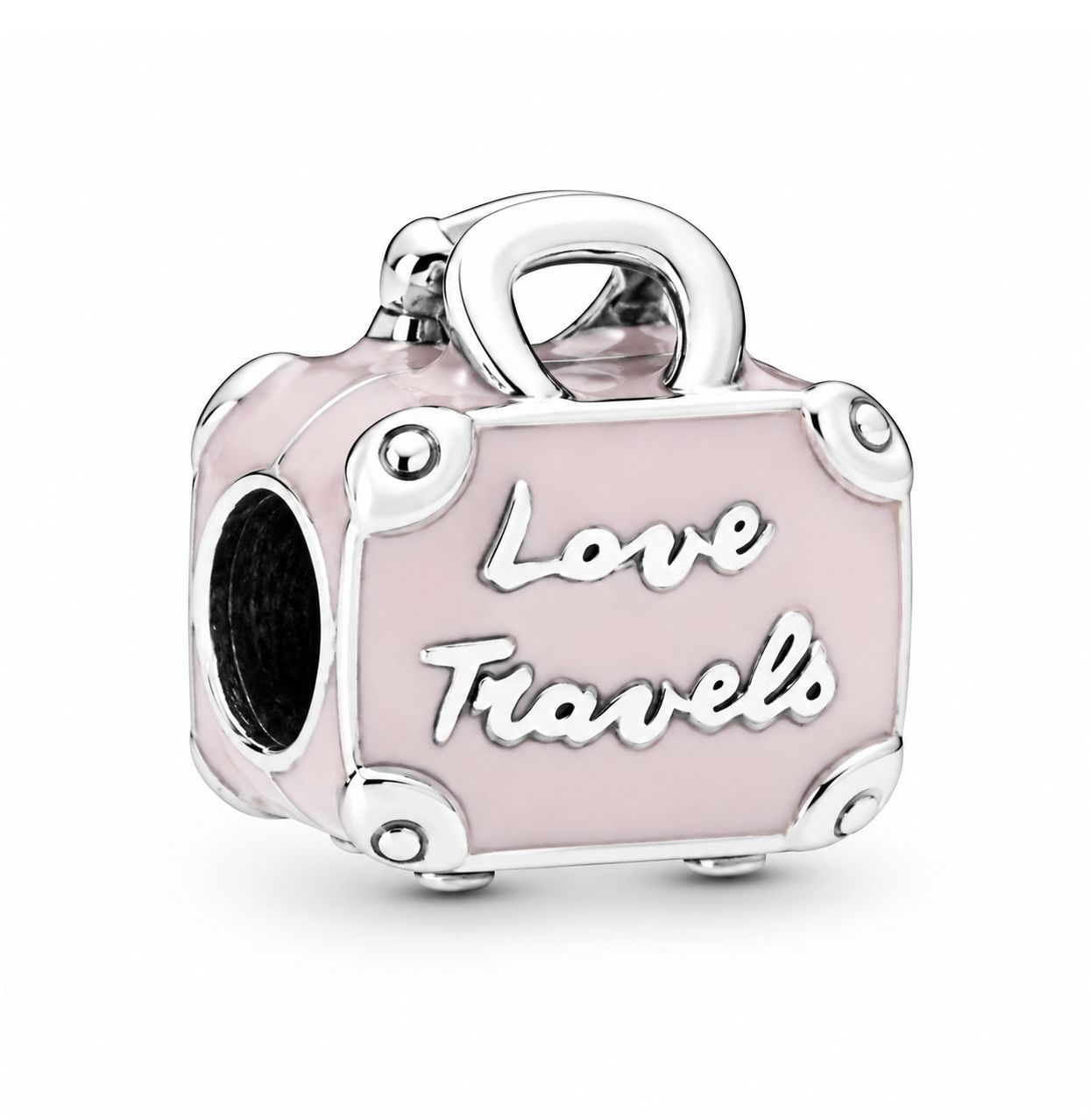 Pink Travel Bag Charm - 798063EN124