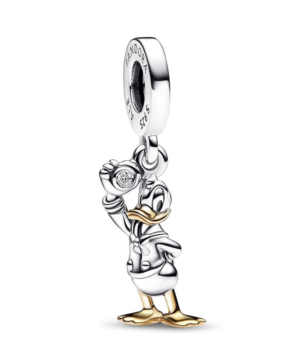 Disney 100th Anniversary Donald Duck Lab-Grown Diamond Dangle Charm-792683C01