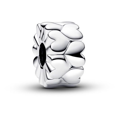 Heart Pattern Clip Charm - 792828C00