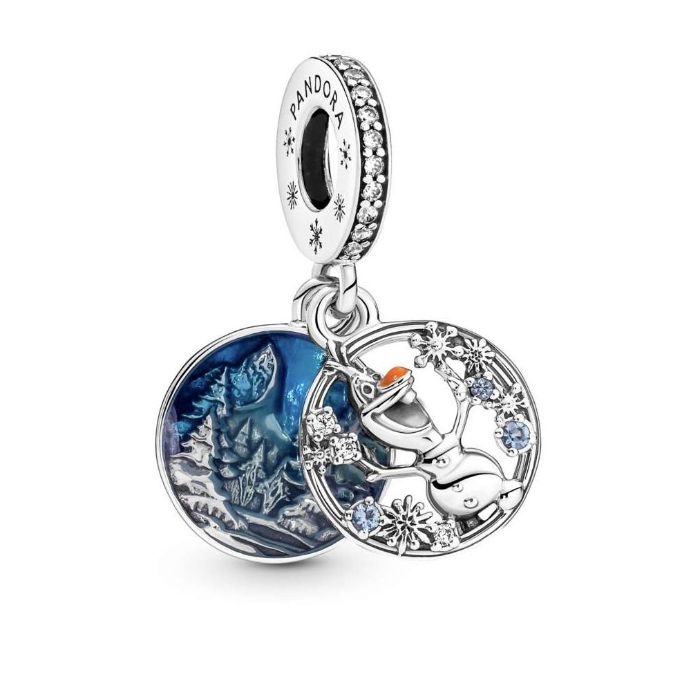 Disney Frozen Snow Olaf Double Dangle Charm -799638C01