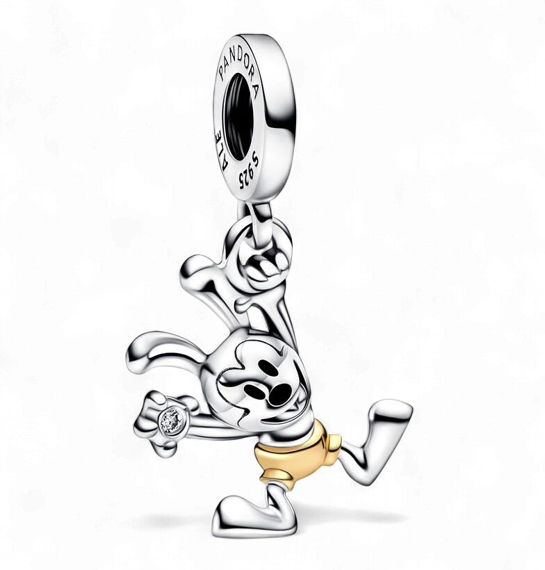 Disney 100th Anniversary Oswald Lab-Grown Diamond Dangle Charm-792519C01