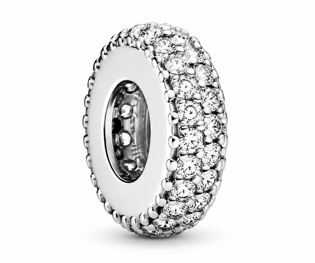 Clear Sparkle Spacer Charm-791359CZ