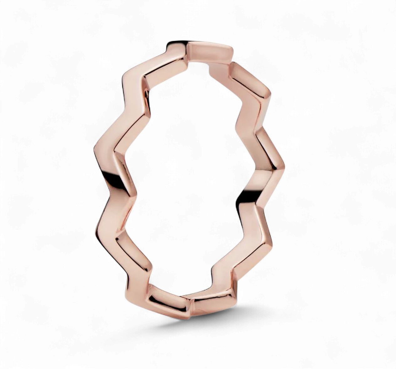 Polished Zigzag Ring-187752