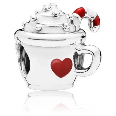Cocoa &amp; Candy Cane Charm - 797523ENMX
