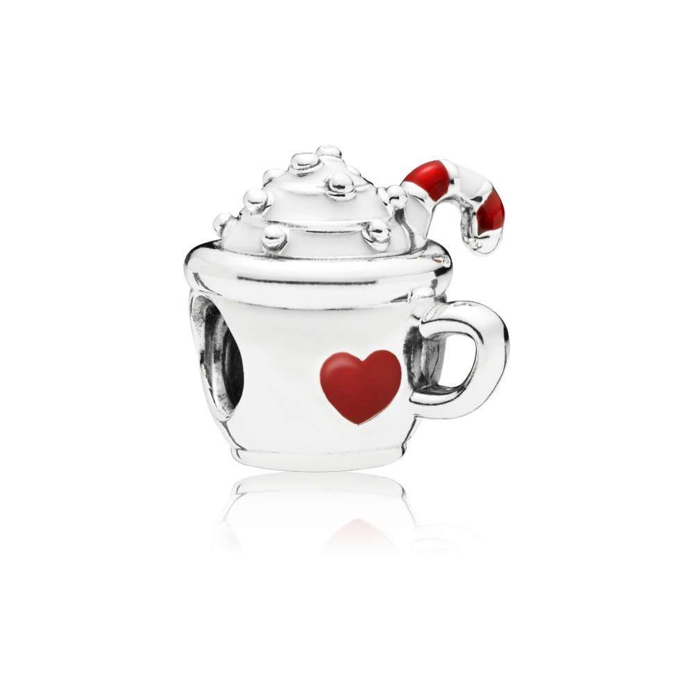 Cocoa &amp; Candy Cane Charm - 797523ENMX