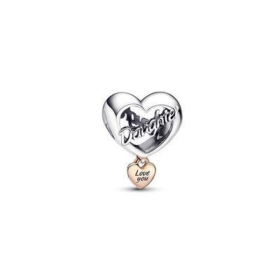 Love You Daughter Heart Charm - 782327C00