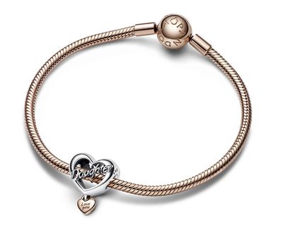 Love You Daughter Heart Charm -782327C00