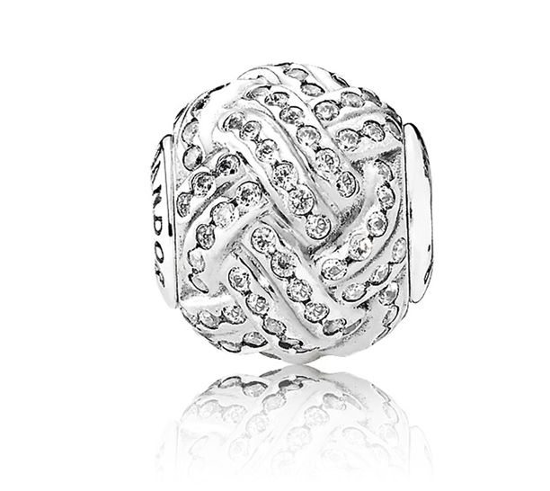 Friendship Shimmering Knot Charm-796086CZ