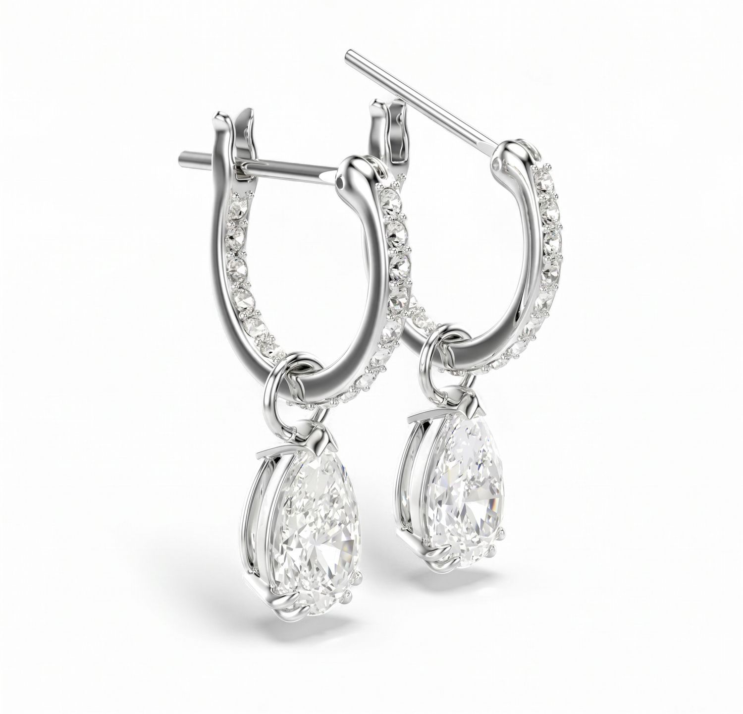 Stila Drop Pear Cut Earrings - 5636716