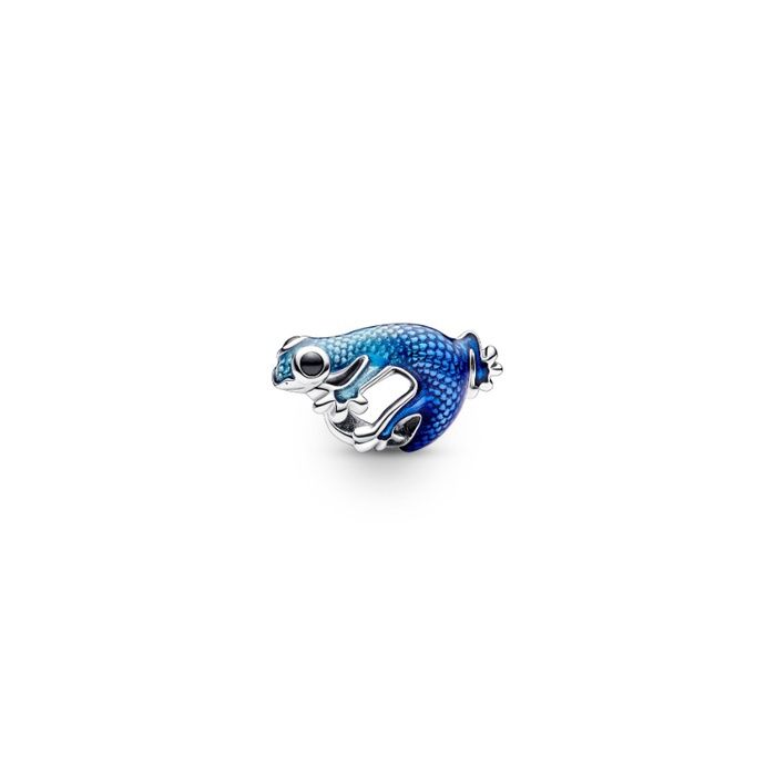 Metallic Blue Gecko Charm - 792701C01