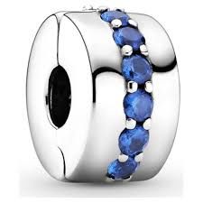 Blue Sparkle Clip Charm - 791972C01