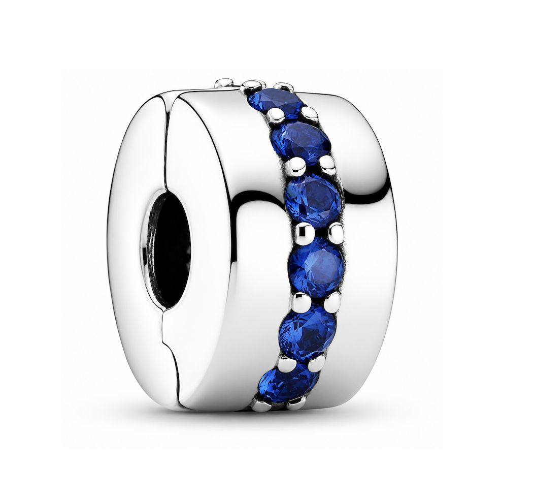 Blue Sparkle Clip Charm-791972C01