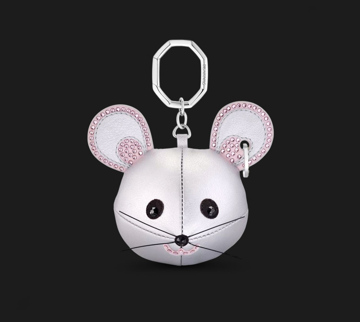 Retired: Icons Key Ring, Mouse, Multicolored, Stainless Steel