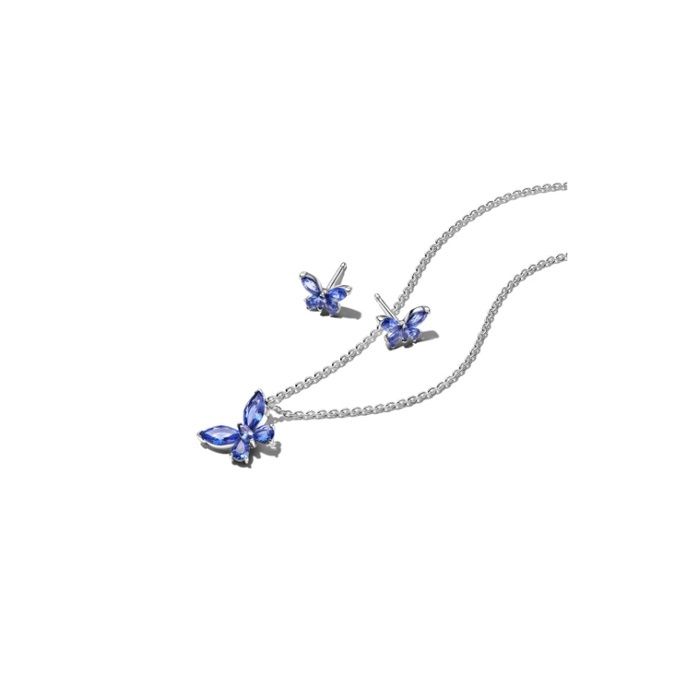 Sparkling Blue Butterfly Gift Set Pandora