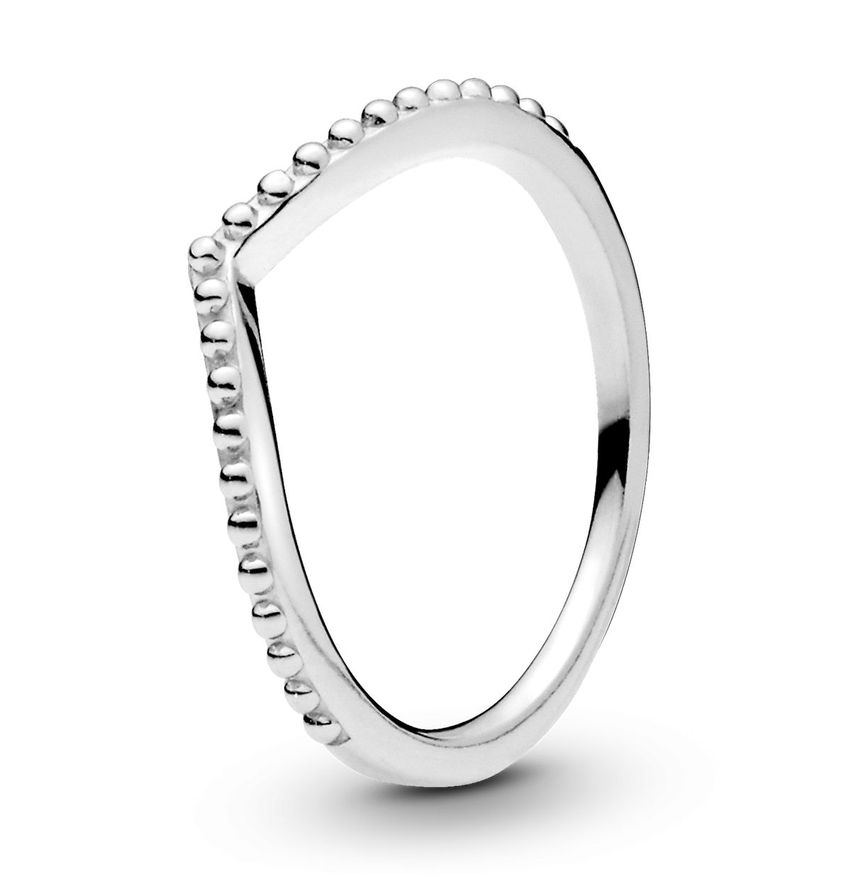 Beaded Wishbone Ring-196315