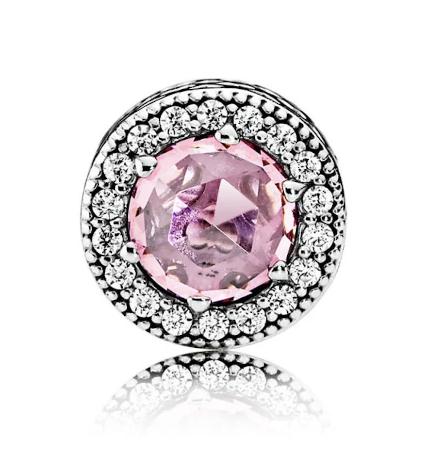 Appreciation Sparkling Pink Charm-796082PCZ