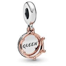 Queen &amp; Regal Crown Dangle Charm - 788255