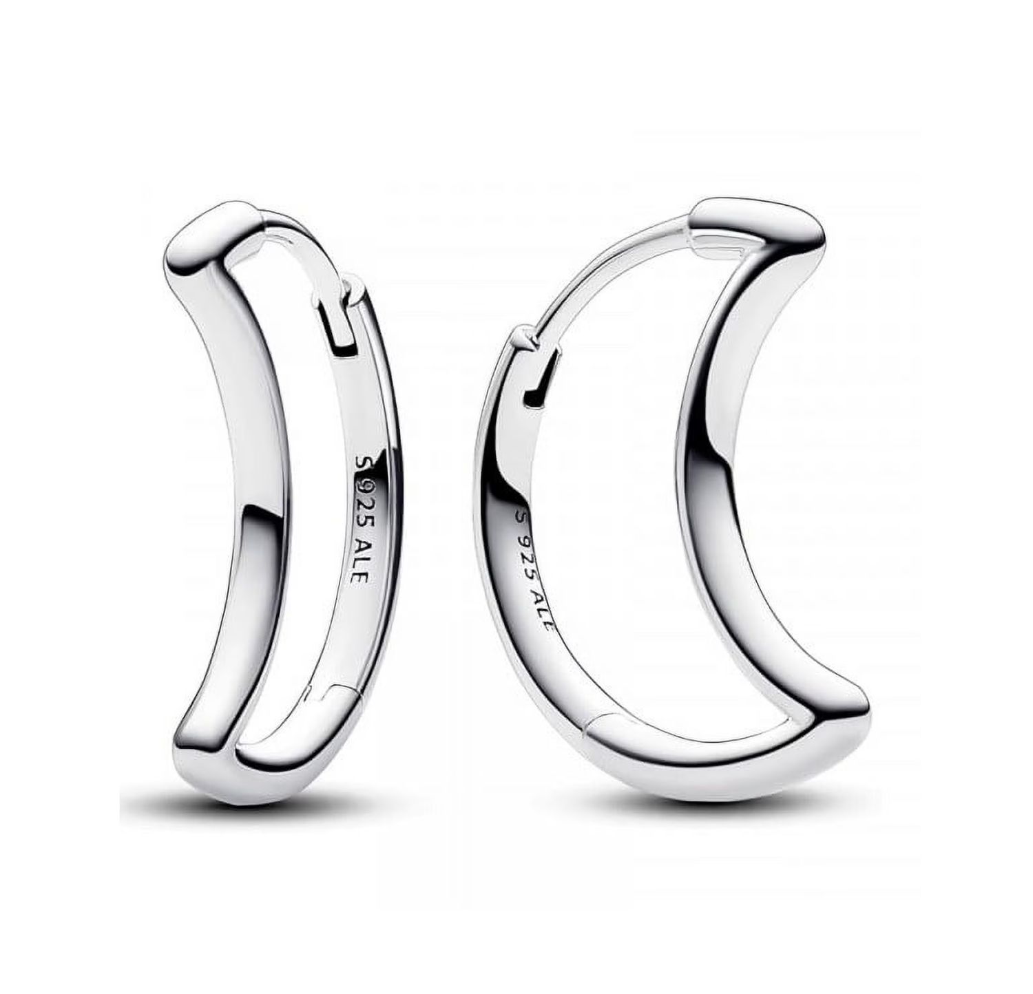 Pandora Moon Hoop Earrings - 292989C00