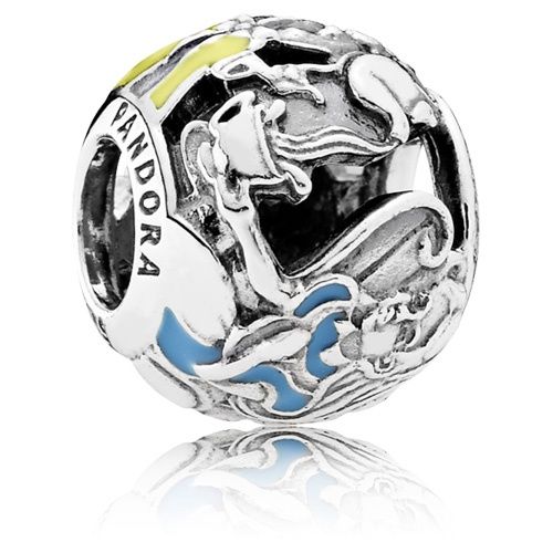 Disney Alice in Wonderland silver charm  - 791896ENMX