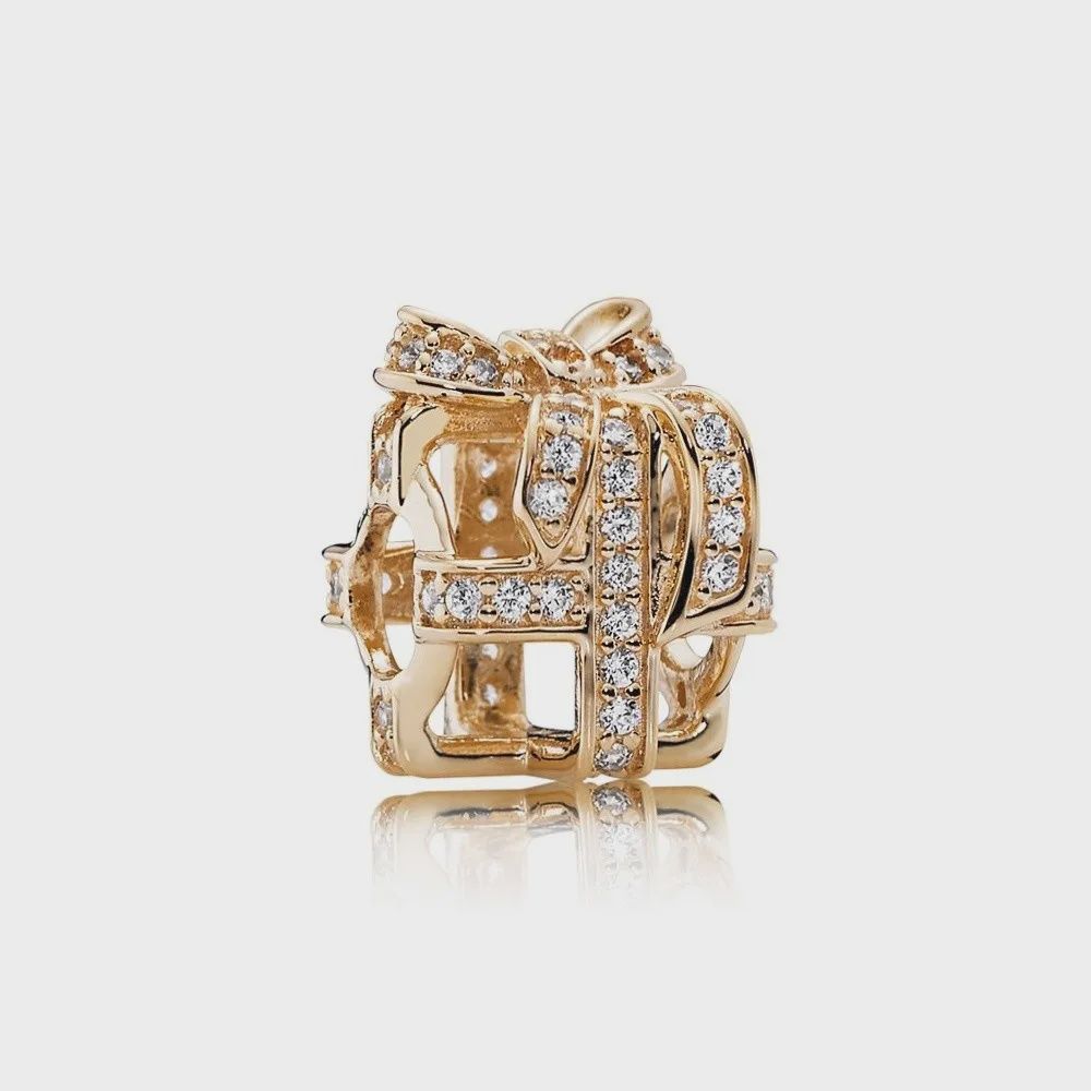 Openwork Gift Charm - 750839CZ