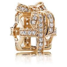 Openwork Gift Charm - 750839CZ