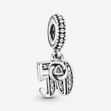 50th Celebration Dangle Charm - 797264CZ