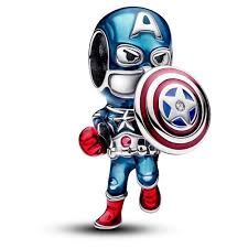 Marvel The Avengers Captain America Charm - 793129C01