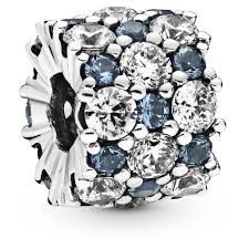 Blue and Clear Sparkle Charm - 798487C02