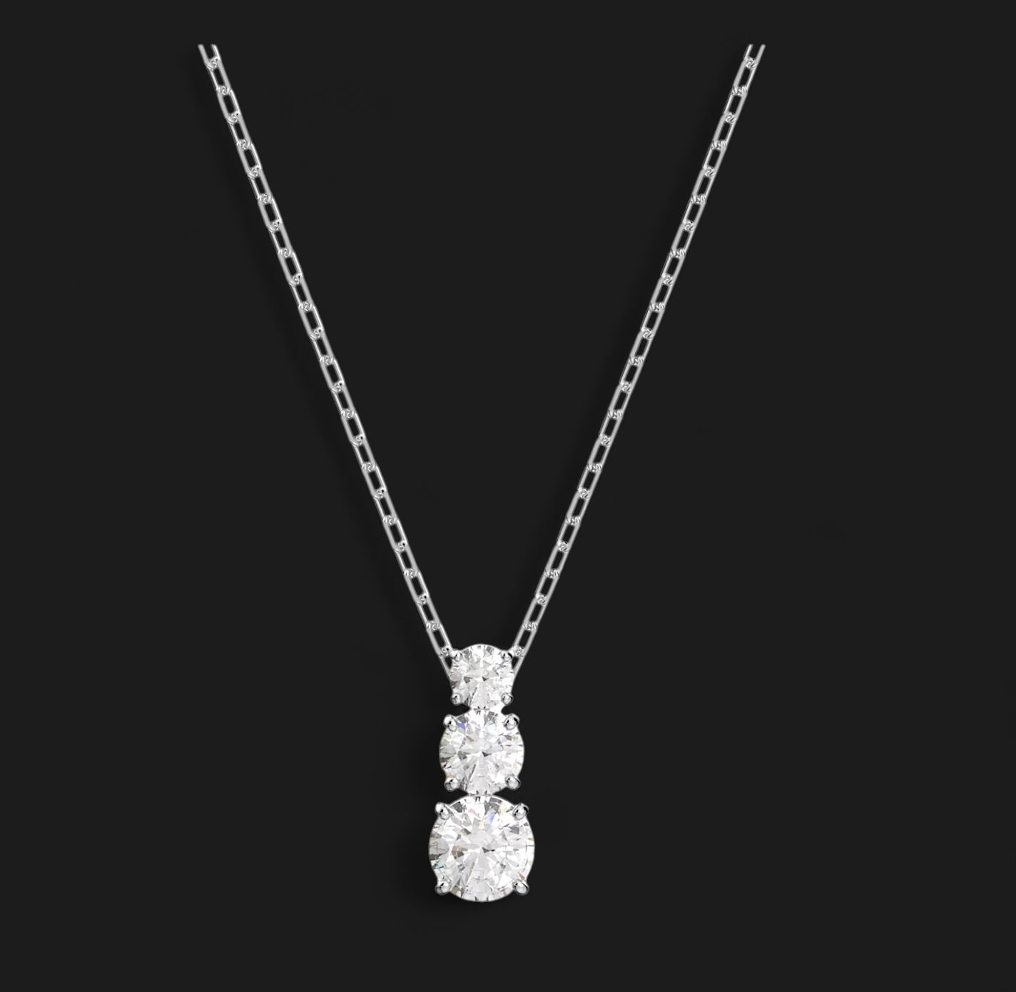 Attract Trilogy Pendant, Round Cut- 5414970