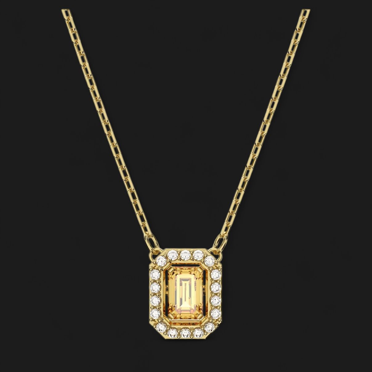 Millenia Necklace, Octagon Cut , Yellow Gold- 5598421